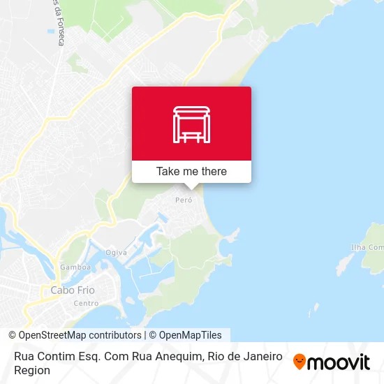 Rua Contim Esq. Com Rua Anequim map