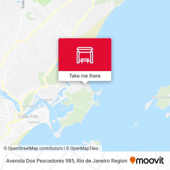 Avenida Dos Pescadores 985 map