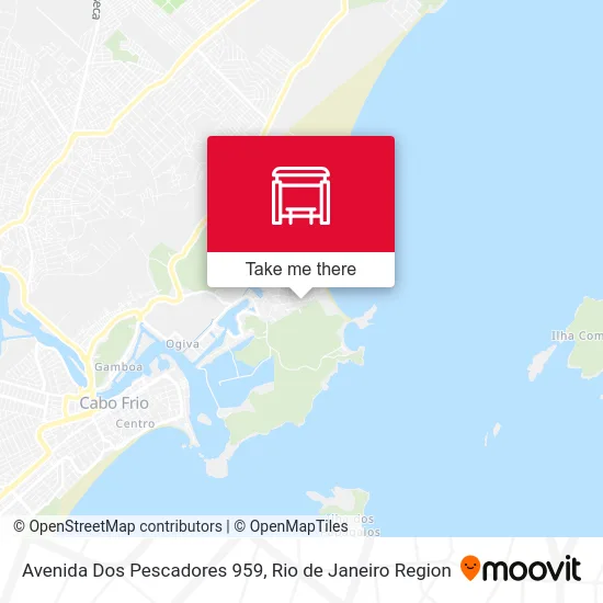 Avenida Dos Pescadores 959 map