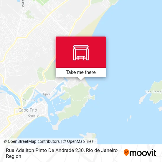 Rua Adailton Pinto De Andrade 230 map