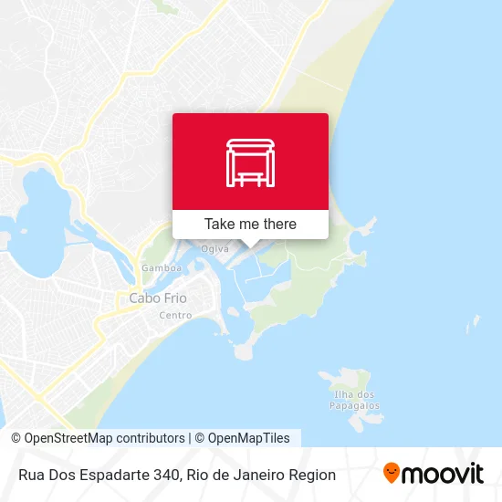 Rua Dos Espadarte 340 map