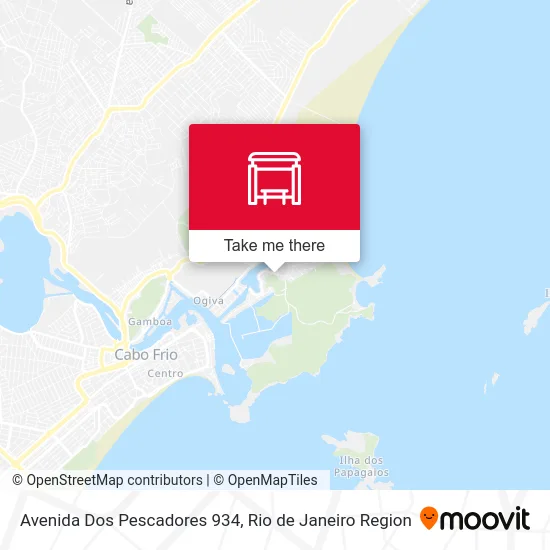 Avenida Dos Pescadores 934 map