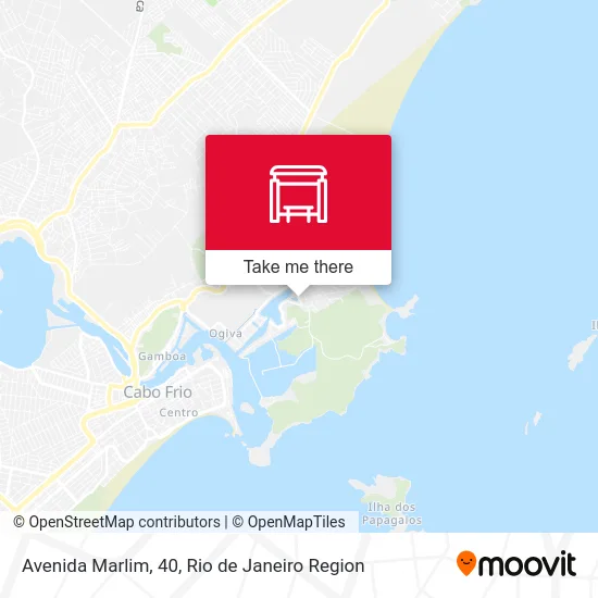 Avenida Marlim, 40 map