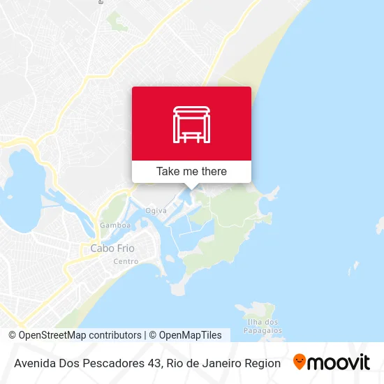 Avenida Dos Pescadores 43 map