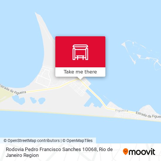 Rodovia Pedro Francisco Sanches 10068 map