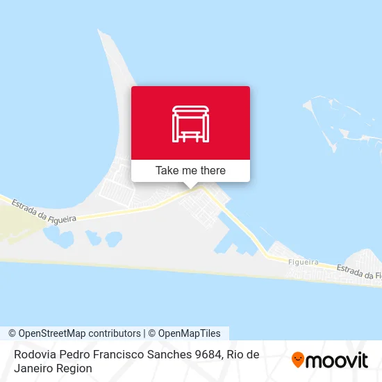 Rodovia Pedro Francisco Sanches 9684 map