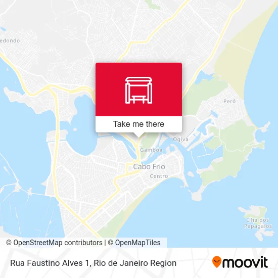 Rua Faustino Alves 1 map