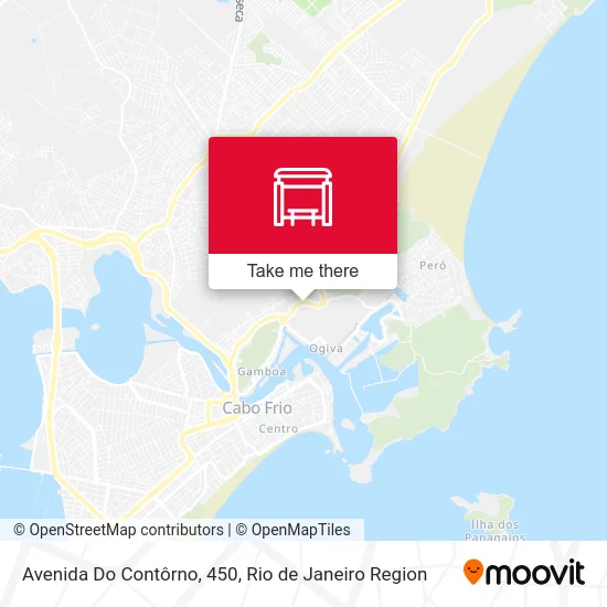 Avenida Do Contôrno, 450 map