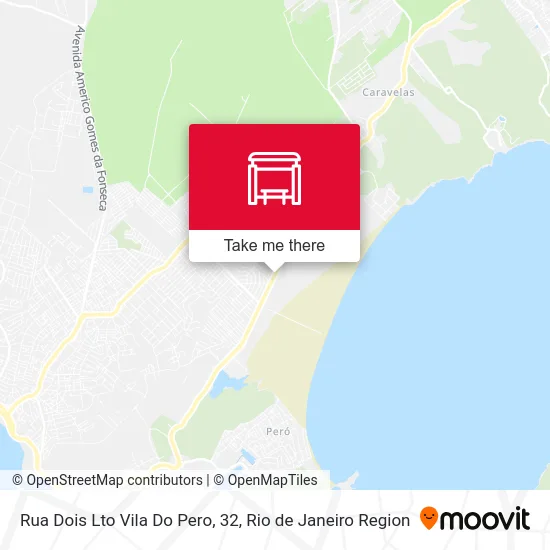 Rua Dois Lto Vila Do Pero, 32 map