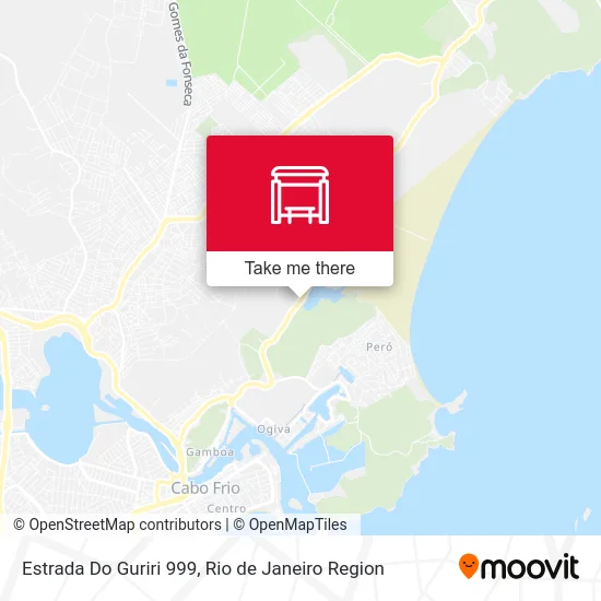 Estrada Do Guriri 999 map