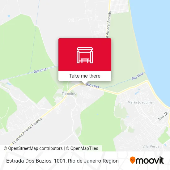 Estrada Dos Buzios, 1001 map