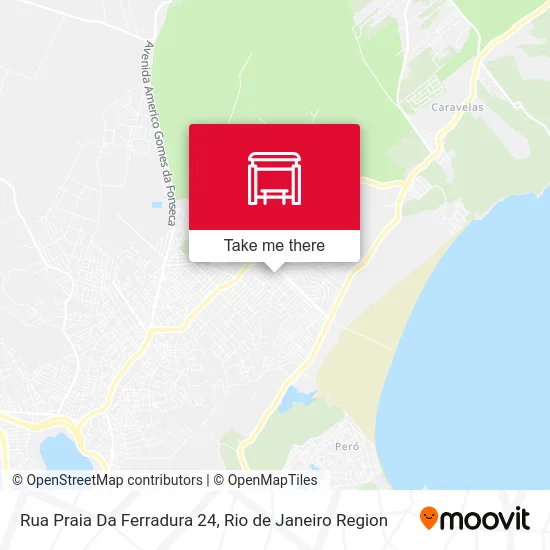 Rua Praia Da Ferradura 24 map