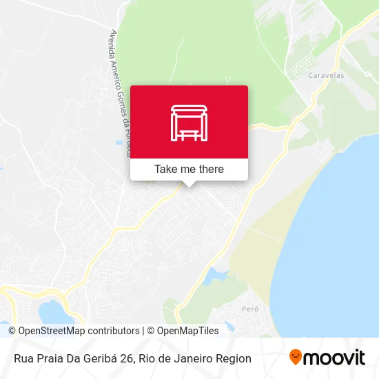 Rua Praia Da Geribá 26 map
