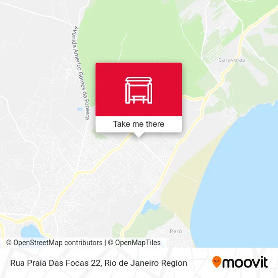 Rua Praia Das Focas 22 map