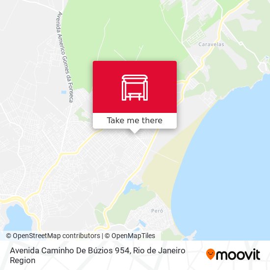 Avenida Caminho De Búzios 954 map