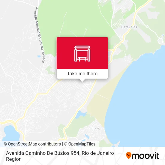 Avenida Caminho De Búzios 954 map