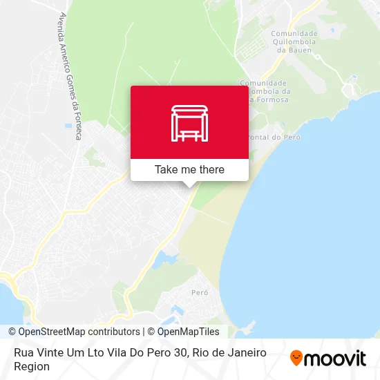 Rua Vinte Um Lto Vila Do Pero 30 map