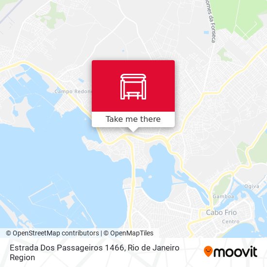 Estrada Dos Passageiros 1466 map