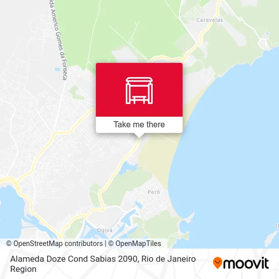 Alameda Doze Cond Sabias 2090 map