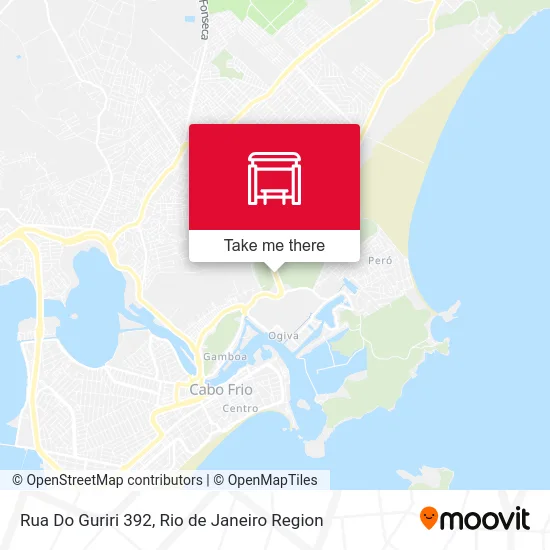 Rua Do Guriri 392 map