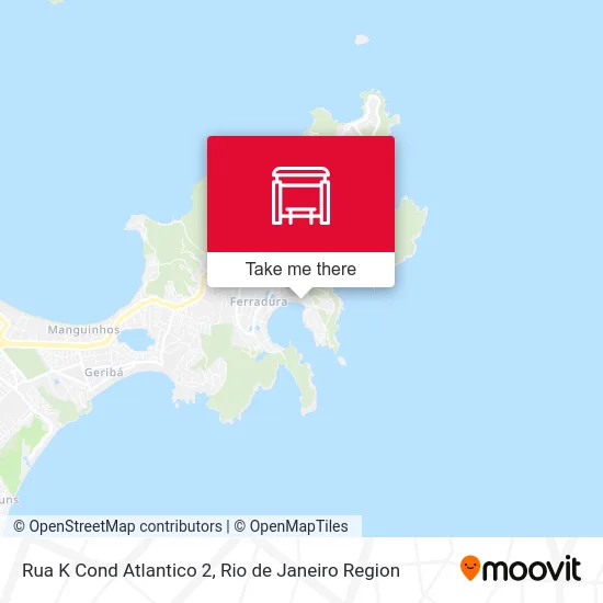 Rua K Cond Atlantico 2 map