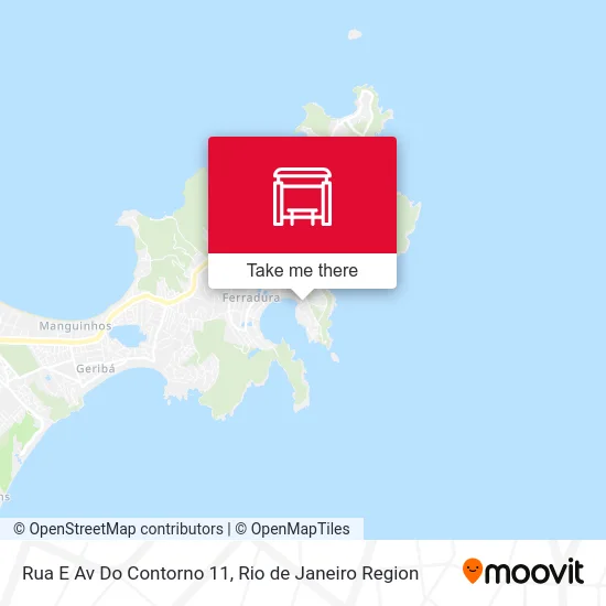 Rua E Av Do Contorno 11 map