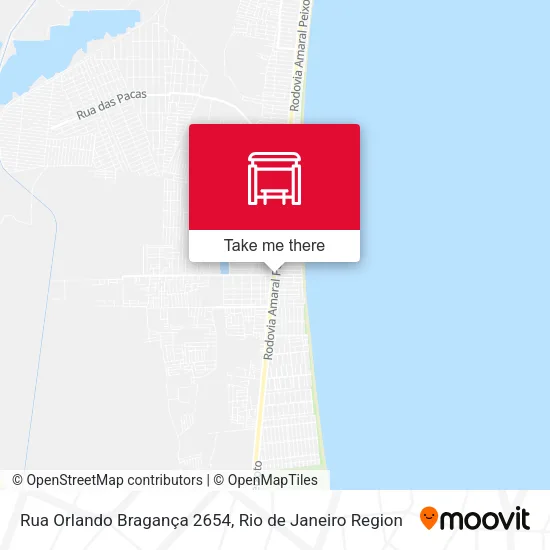 Rua Orlando Bragança 2654 map