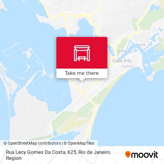 Rua Lecy Gomes Da Costa, 625 map