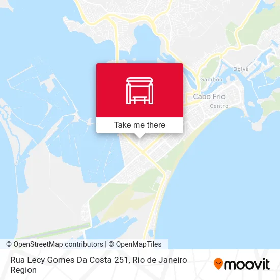Rua Lecy Gomes Da Costa 251 map