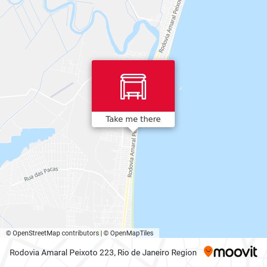 Rodovia Amaral Peixoto 223 map