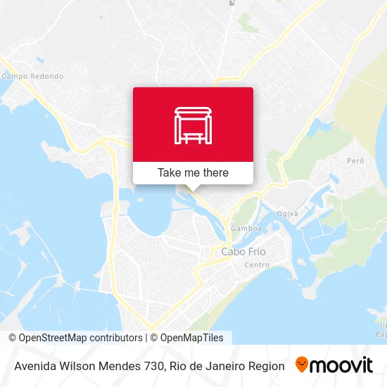 Avenida Wilson Mendes 730 map