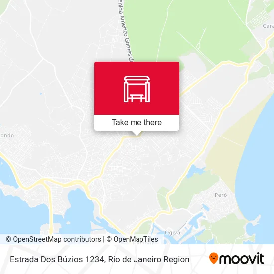 Estrada Dos Búzios 1234 map