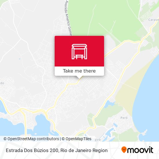 Estrada Dos Búzios 200 map