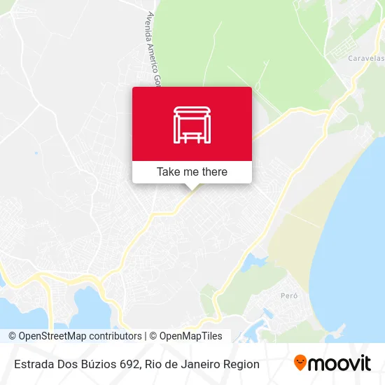 Estrada Dos Búzios 692 map