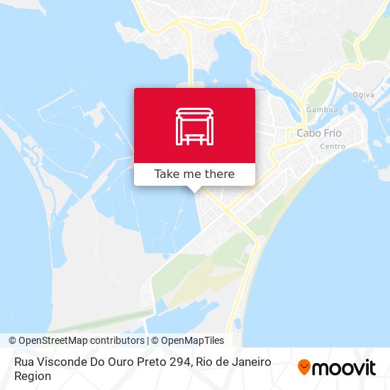 Rua Visconde Do Ouro Preto 294 map