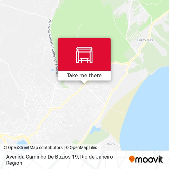 Avenida Caminho De Búzios 19 map
