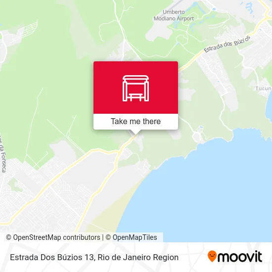Estrada Dos Búzios 13 map