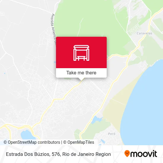 Estrada Dos Búzios, 576 map