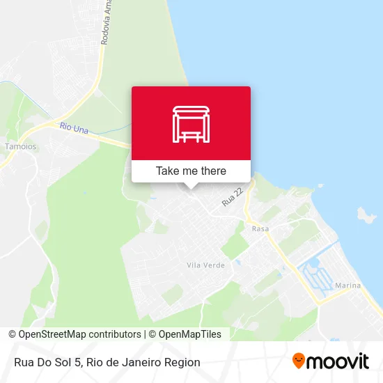 Rua Do Sol 5 map