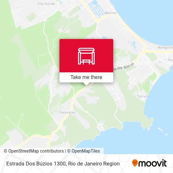 Estrada Dos Búzios 1300 map