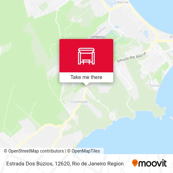 Estrada Dos Búzios, 12620 map