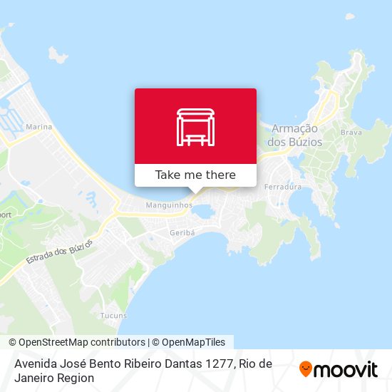 Avenida José Bento Ribeiro Dantas 1277 map