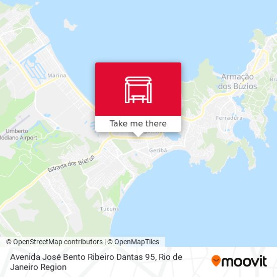 Avenida José Bento Ribeiro Dantas 95 map