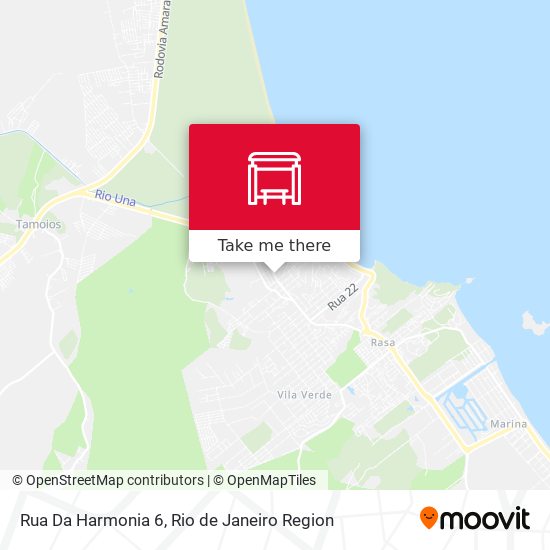 Rua Da Harmonia 6 map