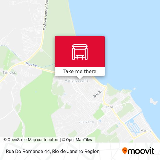 Rua Do Romance 44 map