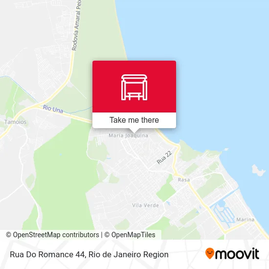 Rua Do Romance 44 map