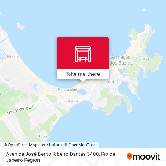 Avenida José Bento Ribeiro Dantas 3400 map