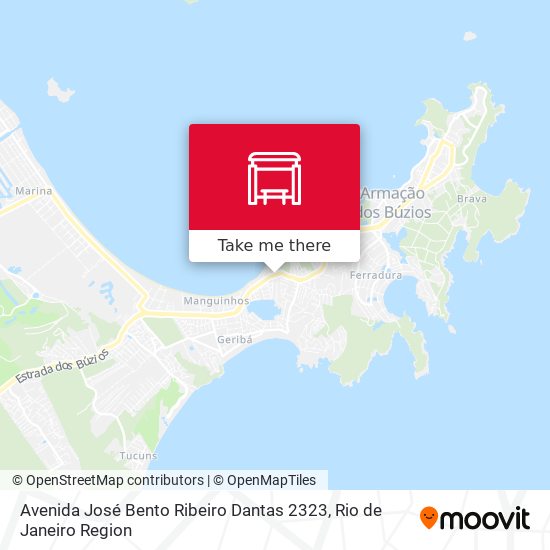 Avenida José Bento Ribeiro Dantas 2323 map