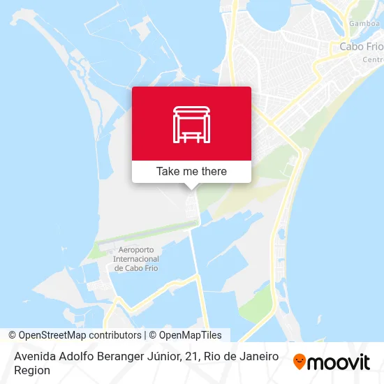 Avenida Adolfo Beranger Júnior, 21 map