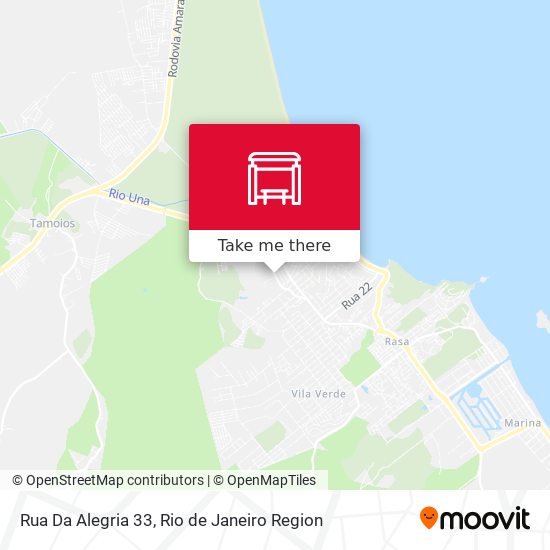 Rua Da Alegria 33 map